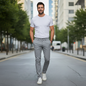 Kit De Verão 5 Calças De Sarja Masculina Retrô Premium - Últimas Unidades