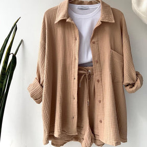 Conjunto Feminino Short e Blusa Suit