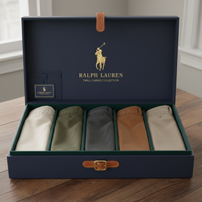 Kit De Verão 5 Calças De Sarja Masculina Retrô Premium - Últimas Unidades